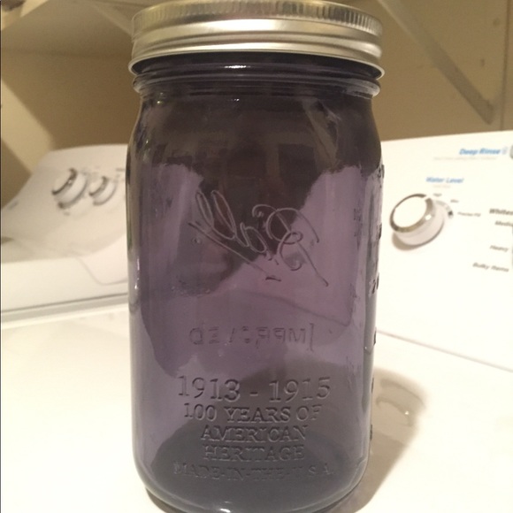 NEW PURPLE HERITAGE BALL QUART MASON JAR!! - Picture 4 of 4